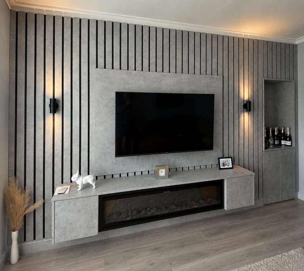 Media Wall Fireplace Scotland